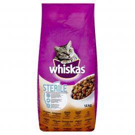 WHISKAS SZÁRAZ STERILE 14KG