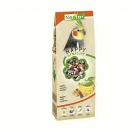 ELEDEL KÖZEPES MÉRETŰ PAPAGÁJNAK GYÜMÖLCS+MAGOK 500gr NESTOR