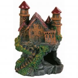 AKVÁRIUM DEKOR KERÁMIA KASTÉLY 14CM