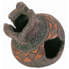 AKVÁRIUM DEKOR KERÁMIA TÖRÖTT KANCSÓ 14CM