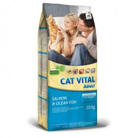 CAT VITAL ADULT SALMON & OCEAN FISH 10KG