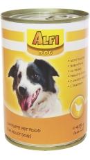 ALFI DOG KONZERV 415GR BAROMFI