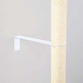 Kiegészítő alkatrész macskabútor falra szereléséhez, 43*10*5/8cm fehér