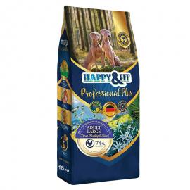 HAPPY&FIT; PROFESSIONAL PLUS ADULT LARGE FRESH POULTRY&RICE; 18KG