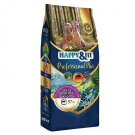 HAPPY&FIT PROFESSIONAL PLUS ADULT SENSITIVE LAMB&RICE; 18KG