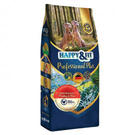 HAPPY&FIT PROFESSIONAL PLUS PERFORMANCE POULTRY&RICE; 18KG