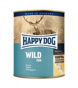 HAPPY DOG WILD PUR (vadhúsos) Konzerv 800g
