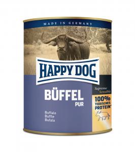 HAPPY DOG BÜFFEL PUR (Bivaly) Konzerv 800g