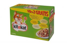 KITEKAT ALUTASAKOS 100G 12-PACK HÁZIAS 10+2