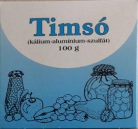 TIMSÓ 0,1KG (kálium-aluminium-szulfát)