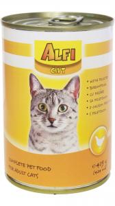 Alfi cat konzerv baromfi 415g