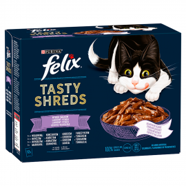 Felix Shreds Vegyes Válogatás szószban macskának 12 x 85 g
