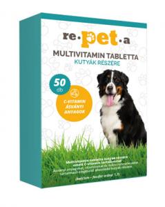 MULTIVITAMIN TABLETTA KUTYÁK RÉSZÉRE 50 db Repeta