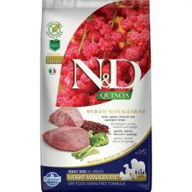 N&D Dog Quinoa Weight Management Bárány 2,5kg