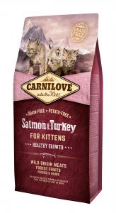 Carnilove Cat Kitten Lazac & pulyka – Healthy Growth 6kg