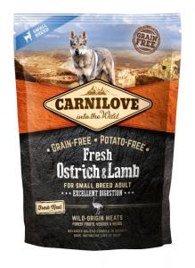 Carnilove Fresh Adult Dog Small Strucc & bárány Excellent Digestion 1,5kg