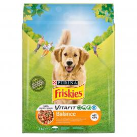 FRISKIES Balance Csirkével és zöldségekkel száraz kutyaeledel 3kg