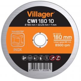 CWI 18020 ROZSDAMENTES ACÉL VÁGÓKORONG 180*22,23*2,0