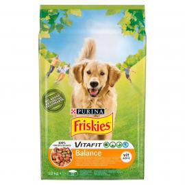 FRISKIES Balance Csirkével és hozzáadott zöldségekkel száraz kutyaeledel 10kg