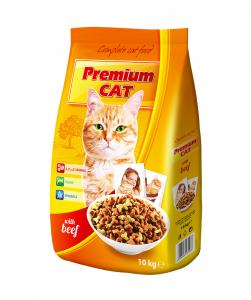 PRÉMIUM CAT SZÁRAZ MARHA 10KG