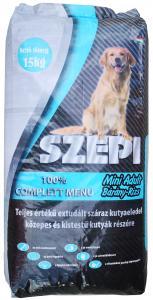 SZEPI Mini Adult Bárány és Rizs száraz kutyaeledel 15 kg