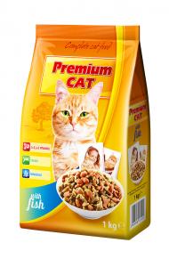 PRÉMIUM CAT SZÁRAZ HALAS 1KG