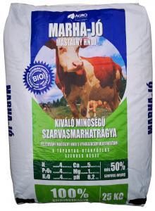 Szarvasmarhatrágya pelletált Marha-Jó 25 kg