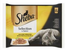 SHEBA ALUTASAK 4 PACK CUISINE SZÁRNYAS 4X85gr