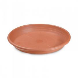 Virágcserép alátét Firenze 37 cm műanyag terracotta