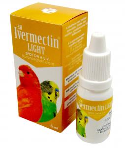 SH-Ivermectin light spot on díszmadaraknak 5ml