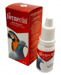 SH-Ivermectin spot on díszmadaraknak 5ml