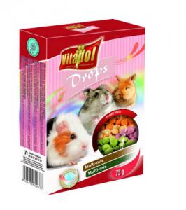 Vitapol Drops (multi-mix) - jutalomfalat rágcsálóknak (75g)