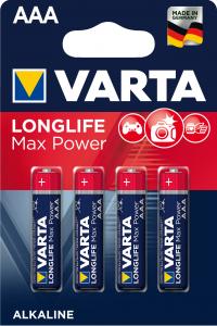 VARTA LONGLIFE Max Power AAA 1,5V 4db