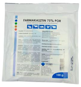 Farmakasztin Tannin tartalmú takarmány kiegészítő por 100 gr