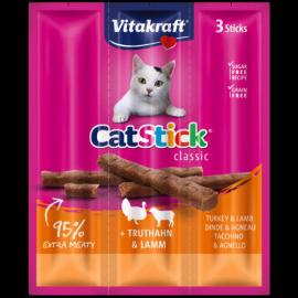 Vitakraft Cat Stick Mini - jutalomfalat (pulyka,bárány) macskák részére (3x6g)
