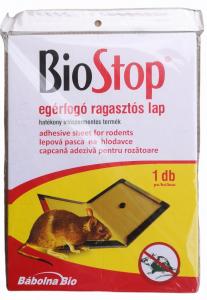 Egérfogó ragasztós lap BIOSTOP