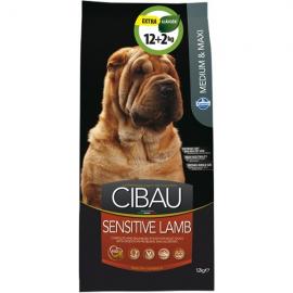 Cibau Sensitive Lamb Medium/Maxi 12+2kg